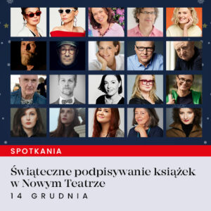 Świąteczne podpisywanie książek