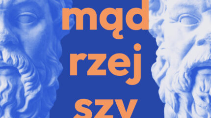 Okładka książki "Najmądrzejszy. Biografia Sokratesa" Krzysztofa Łapińskiego