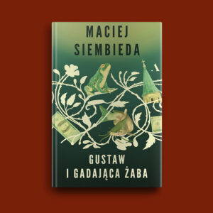 Okładka książki "Gustaw i gadająca żaba" Macieja Siembiedy