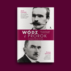 Grafika z okładką książki "Wódz i prorok"