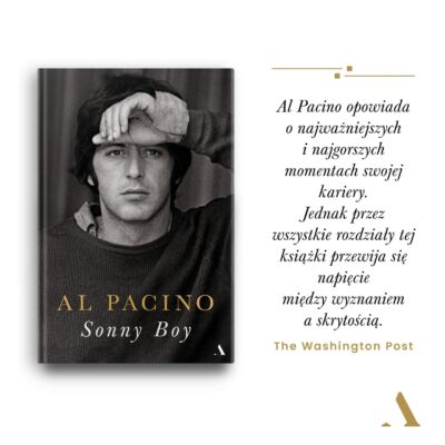 📖Za nami światowa premiera autobiografii Ala Pacino. W październiku wspomnienia jednego z najbardziej kultowych aktorów w historii kina ukazały się m. in. w Stanach Zjednoczonych, Hiszpanii, Niemczech, we Francji, Włoszech. 

W listopadzie poza Polską 